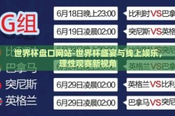 世界杯盘口网站-世界杯盛宴与线上娱乐，理性观赛新视角