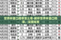 世界杯盘口赔率怎么看-解析世界杯盘口赔率，深度指南