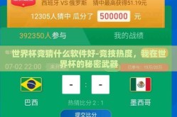 世界杯竞猜什么软件好-竞技热度，我在世界杯的秘密武器