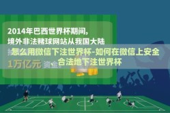 怎么用微信下注世界杯-如何在微信上安全、合法地下注世界杯
