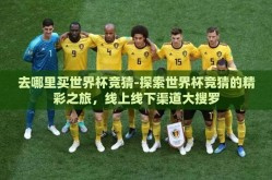 去哪里买世界杯竞猜-探索世界杯竞猜的精彩之旅，线上线下渠道大搜罗