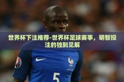 世界杯下注推荐-世界杯足球赛事，明智投注的独到见解