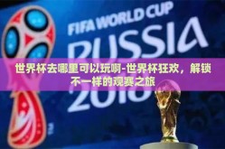 世界杯去哪里可以玩啊-世界杯狂欢，解锁不一样的观赛之旅