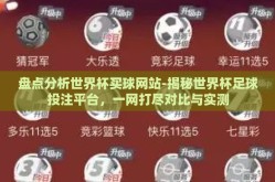 盘点分析世界杯买球网站-揭秘世界杯足球投注平台，一网打尽对比与实测