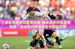 体彩世界杯冠亚军竞猜-体彩世界杯冠亚军竞猜，足球迷的另类盛宴与智慧交锋