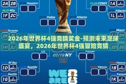 2026年世界杯4强竞猜奖金-预测未来足球盛宴，2026年世界杯4强冒险竞猜