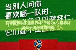 在哪里可以下注世界杯-了解2022世界杯最佳下注平台的指南