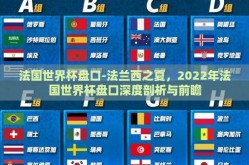 法国世界杯盘口-法兰西之夏，2022年法国世界杯盘口深度剖析与前瞻