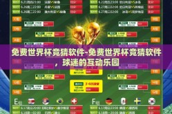 免费世界杯竞猜软件-免费世界杯竞猜软件，球迷的互动乐园