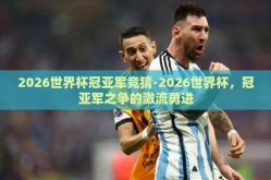 2026世界杯冠亚军竞猜-2026世界杯，冠亚军之争的激流勇进