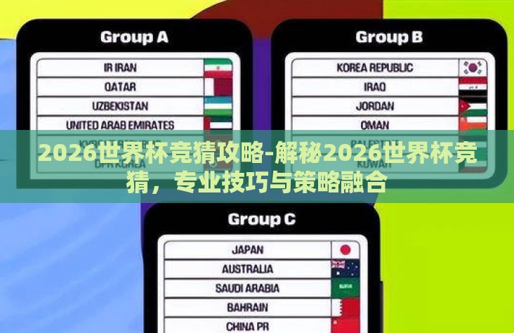 2026世界杯竞猜攻略-解秘2026世界杯竞猜，专业技巧与策略融合