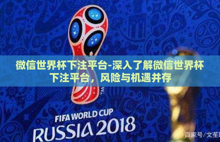 微信世界杯下注平台-深入了解微信世界杯下注平台，风险与机遇并存