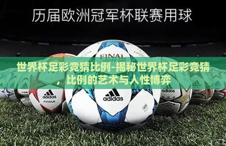 世界杯足彩竞猜比例-揭秘世界杯足彩竞猜，比例的艺术与人性博弈