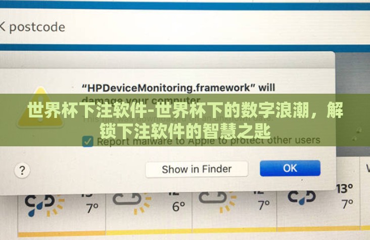 世界杯下注软件-世界杯下的数字浪潮,解锁下注软件的智慧之匙 世界杯下注软件-世界杯下的数字浪潮,解锁下注软件的智慧之匙