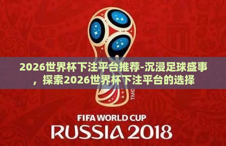 2026世界杯下注平台推荐-沉浸足球盛事，探索2026世界杯下注平台的选择