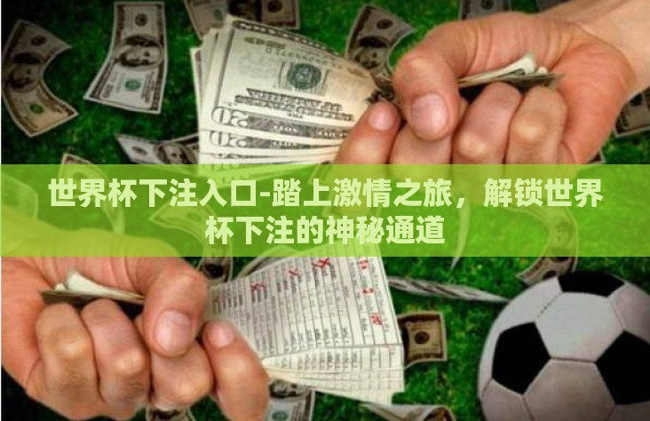 世界杯下注入口-踏上激情之旅，解锁世界杯下注的神秘通道