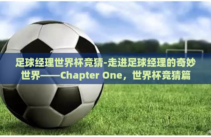 足球经理世界杯竞猜-走进足球经理的奇妙世界——Chapter One,世界杯竞猜篇 足球经理世界杯竞猜-走进足球经理的奇妙世界——Chapter One,世界杯竞猜篇