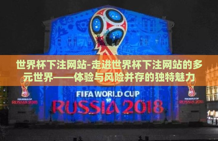 世界杯下注网站-走进世界杯下注网站的多元世界——体验与风险并存的独特魅力