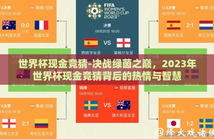 世界杯现金竞猜-决战绿茵之巅,2023年世界杯现金竞猜背后的热情与智慧 世界杯现金竞猜-决战绿茵之巅,2023年世界杯现金竞猜背后的热情与智慧