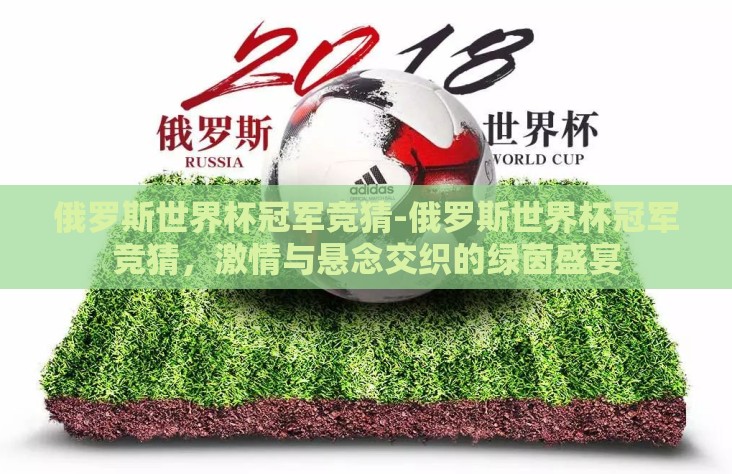 俄罗斯世界杯冠军竞猜-俄罗斯世界杯冠军竞猜，激情与悬念交织的绿茵盛宴