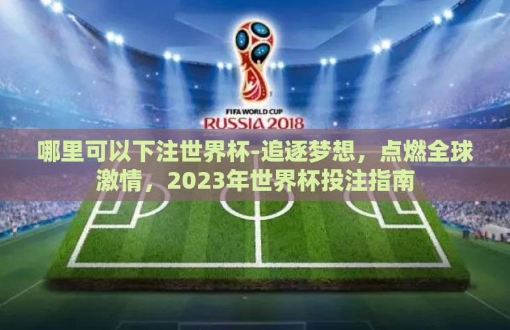哪里可以下注世界杯-追逐梦想，点燃全球激情，2023年世界杯投注指南