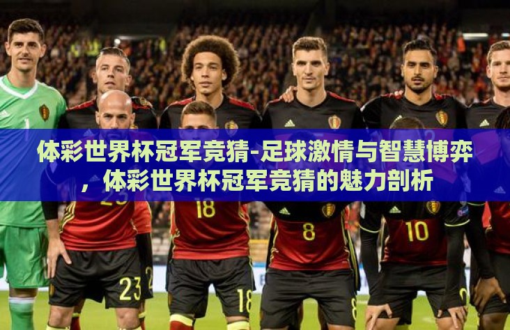 体彩世界杯冠军竞猜-足球激情与智慧博弈，体彩世界杯冠军竞猜的魅力剖析