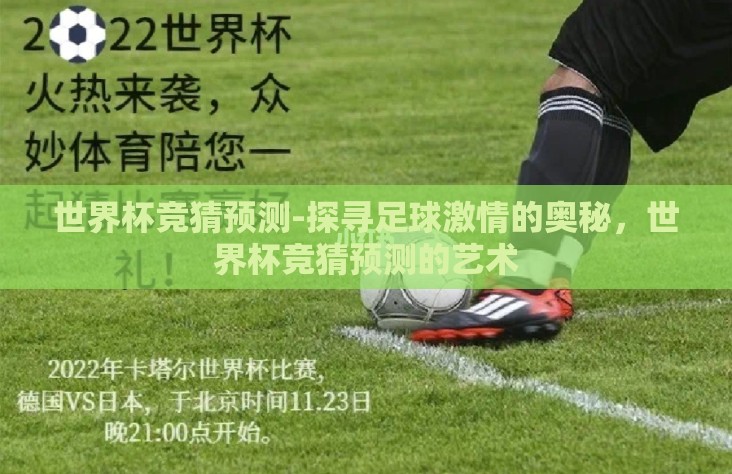 世界杯竞猜预测-探寻足球激情的奥秘，世界杯竞猜预测的艺术