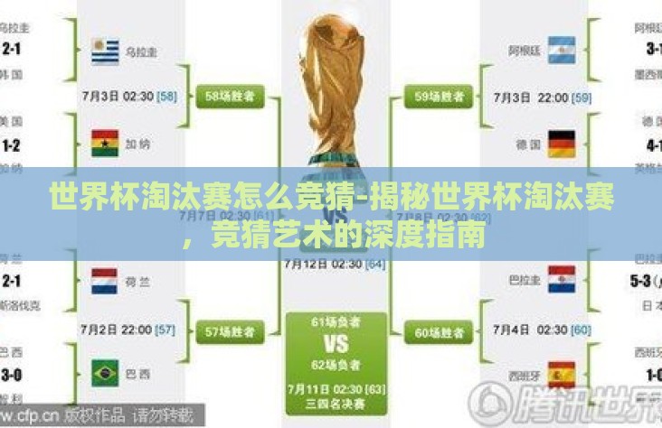 世界杯淘汰赛怎么竞猜-揭秘世界杯淘汰赛，竞猜艺术的深度指南